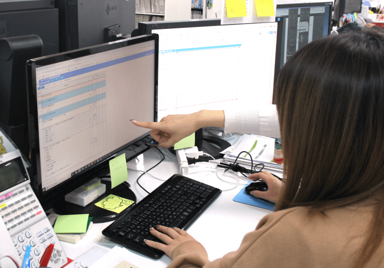 チェックリストで作業履歴・作業記録をに残すことができる